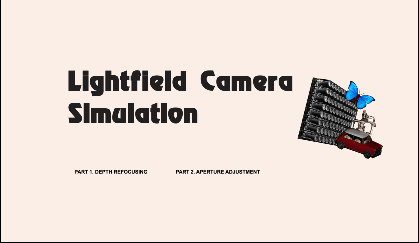 Lghtfield Camera Simulation